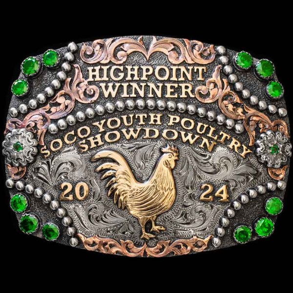 Custom Trophy Award Belt Buckles